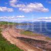 Typical Picturesque Scenery On The Kintyre Peninsula With Views Towards The Island Of Arran As Seen From Just Outside Of Campbeltown Kintyre Argyll