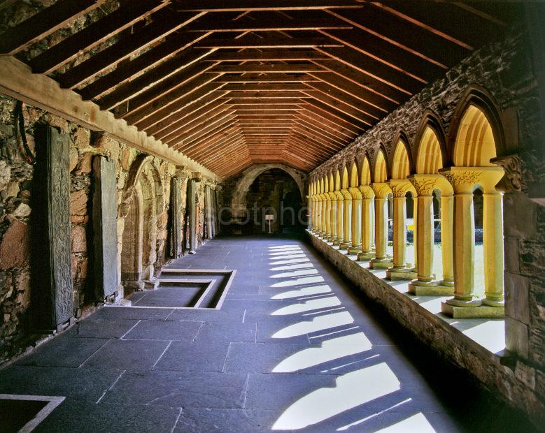 The Cloisters In Iona Abbey Island Of Iona