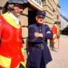 Guards At Inveraray Jail With Jail Keeper