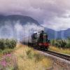 Untitled 13 Black 5 5305 Heads For Mallaig With Ben Nevis In View Nr Corpach