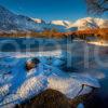 Railbridge Head Of Loch Awe From Icy Shore 3