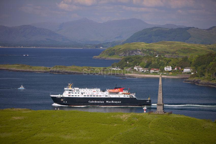 The Clansman Passes North End Of Kerrera And Little Ganavan SMALL