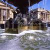 Fountain And Museums Liverpool