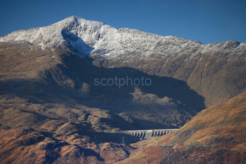 Hydro Electric Dam On Ben Cruachan Loch Awe Argyll