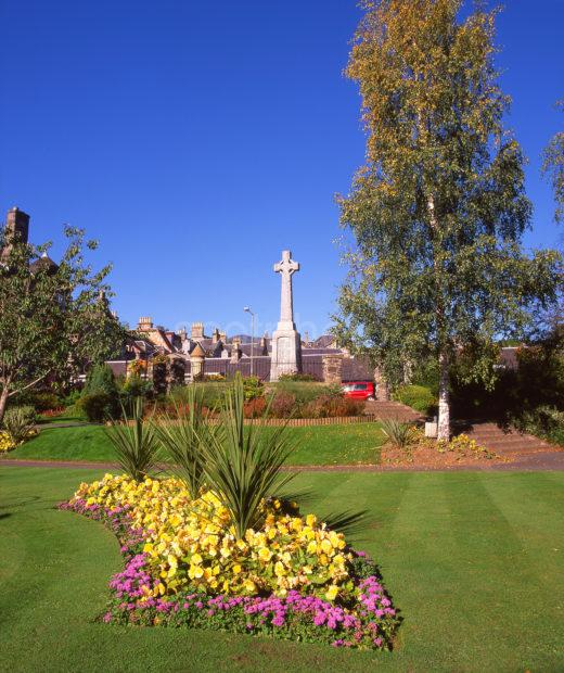 Pitlochry Town Centre And Gardens Perthshire