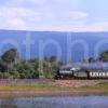 LNER 2 6 0 K2 Runs Alongside Loch Eil With F William To Mallaig Steam Train