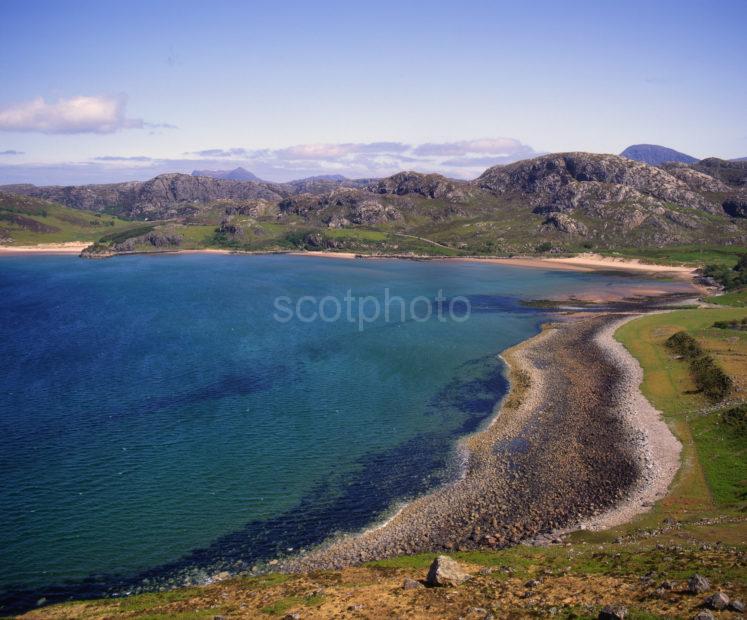 View North Across Gruinard Bay From Gruinard North West Highlands