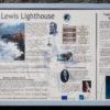 DSC 5328 BUTT OF LEWIS LIGHTHOUSE SIGNAGE LEWIS