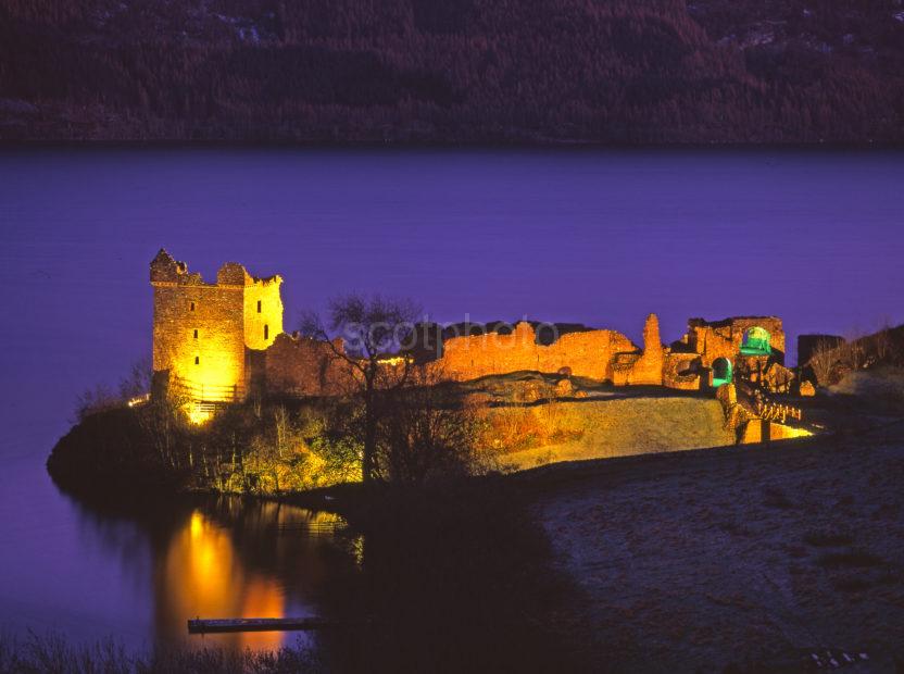 Urquhart Castle Floodlit