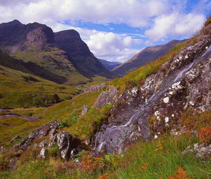 Two Sisters Of Glencoe And The Pass Of Glencoe As Seen From Upper Glen Glencoe West Highlands