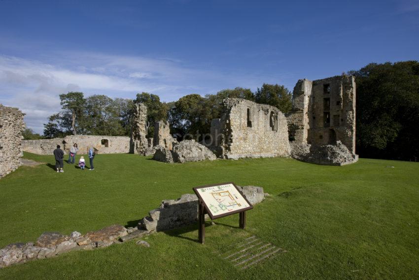 Spynie Palace Ruins Nr Lossiemouth