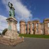 0I5D8248 Flora MacDonald Statue Inverness Castle