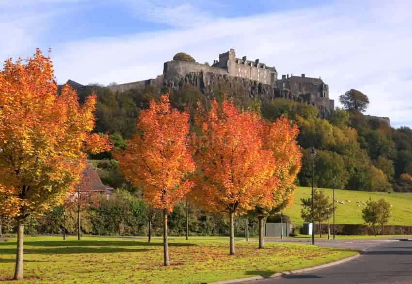 Stirling Castle In Autumn