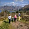 Stunning View To Loch Duich From Mam Ratachan Summit