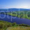 Spectacular View From Ben Cruachan Looking Across Loch Awe Near The Pass Of Brander Argyll