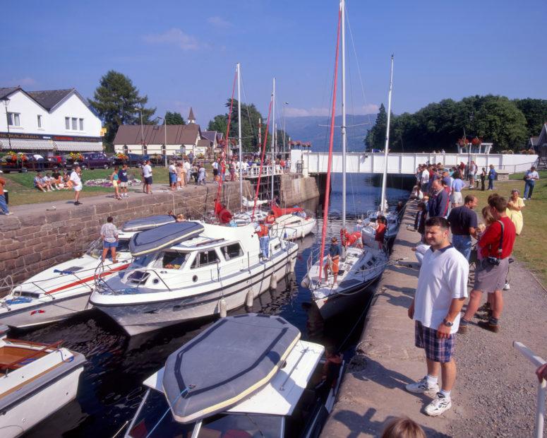 Fort Augustus Staircase Cal Canal