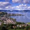 Towards Gourock From Lyle Hill Greenock Renfrewshire Clyde