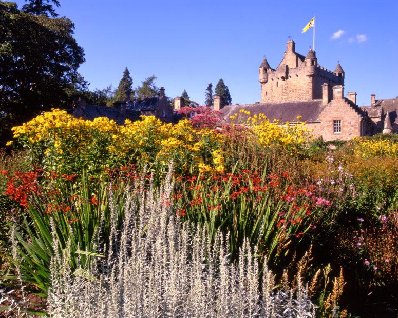 Cawdor Castle From M Agnificent Gardens Cawdor Nairnshire