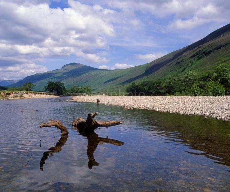 Summer Scene On The River Orchy