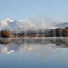 Late Autumn On Loch Awe With Snow Covered Ben Lui Argyll