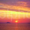 Sunset Over Firth Of Forth And Bass Rock