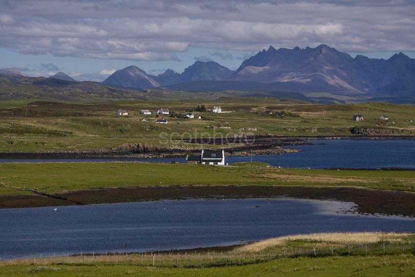 The Cuillins From The North Isle Of Skye