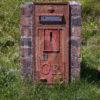 Old Postbox George Reign Island Of Eigg