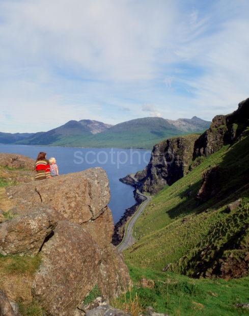 The Gribun Pass Island Of Mull