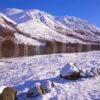 Winter View In Glen Nevis With Ben Nevis Upper Left Picturesque Glen Nevis Lochaber West Highlands