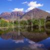 Summer View Towards The Glencoe Mountains Of Aonach Dubh And Stob Coire Nan Lochan As Seen From The Old Glencoe Road Glencoe