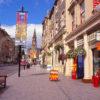 A Summer View Looking Up The Main Street In Stirling City Centre Central Region