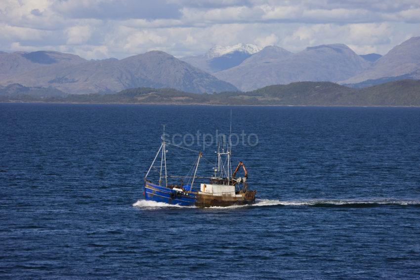 Fishing Boat In The Sound Of Mull