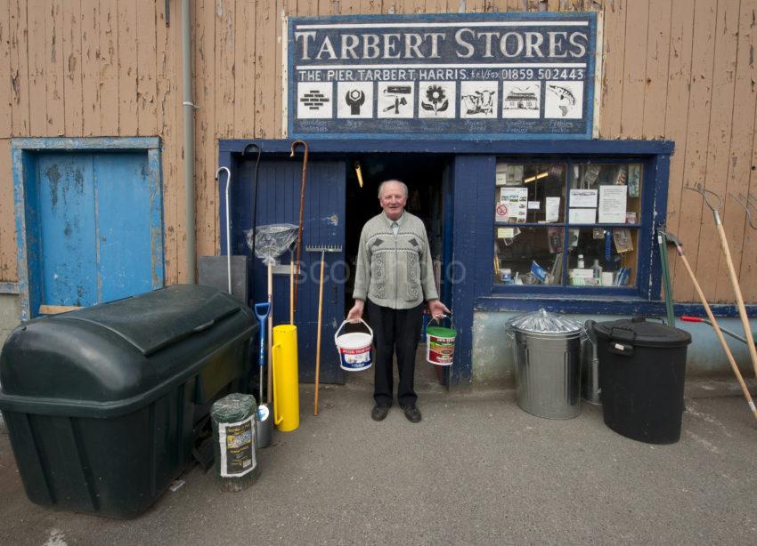 DSC 5435 Mr Alec Morrision Owner Tarbert Stores Harris