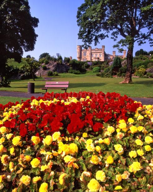 Douglas Park And Castle Dunoon Firth Of Clyde