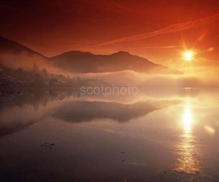 Sunset Over Loch Long