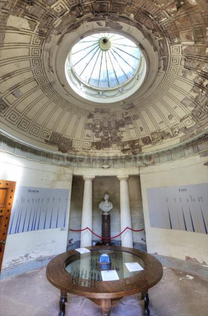 INSIDE THE BURNS MEMORIAL TOWER ALLOWAY SMALL