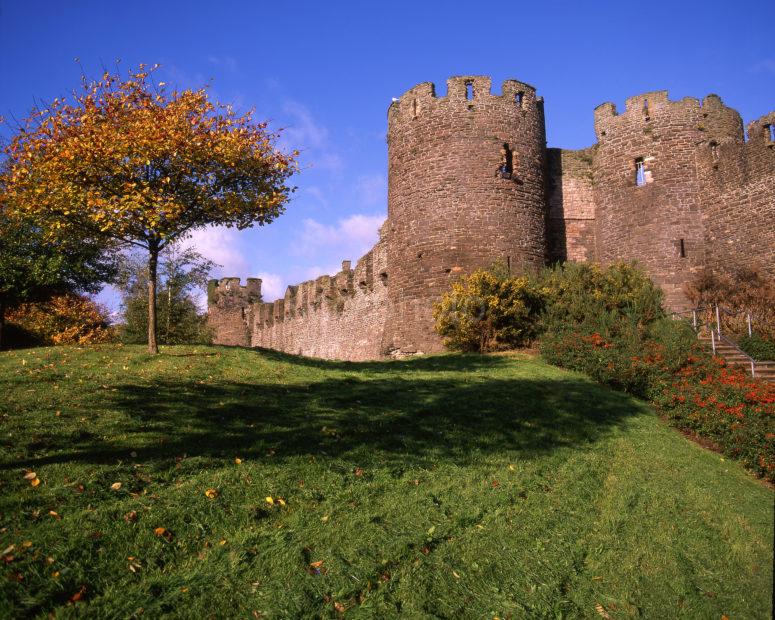 Conwy Castle In Autumn N Wales