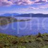 View Across The Kyles Of Bute Towards The Island Of Arran Argyll