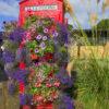 7290 Old Red Telephone Box With Flowers