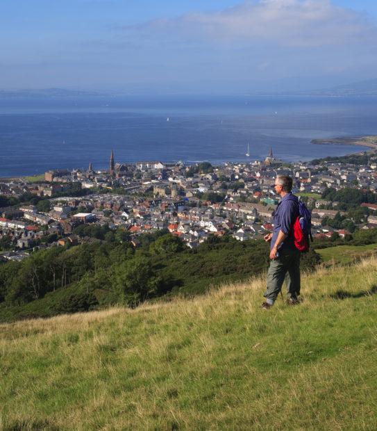 View Across Largs Ayrshire