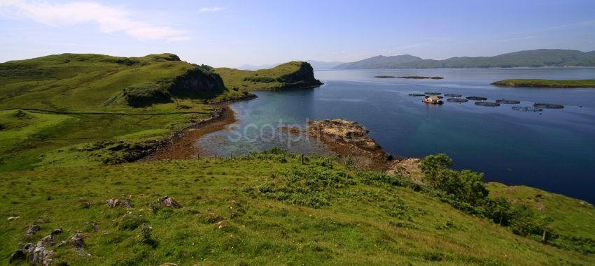 North End Of Lismore And Loch Linnhe