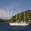 Yachts Departs Oban Bay Past Dunollie Castle