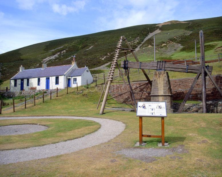 Wanlochead Beam Engine Museum Of Mining Highest Village In Scot