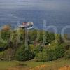 MV Isle Of Mull Passes Dunollie Castle Panoramic