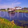 A Peaceful Scene On The Crinan Canal Near Ardrishaig Village Argyll