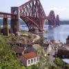 The Forth Railway Bridge From North Queensferry Firth Of Forth