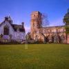 View Towards The Church Of Holyrood Situated In The Historic City Of Stirling Central Region