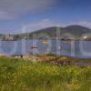 I5D8555 Castlebay Harbour With Kisimul Castle Island Of Barra