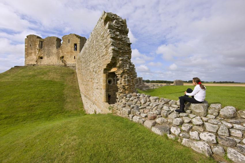 0I5D0811 Duffus Castle Near Lossiemouth Morayshire