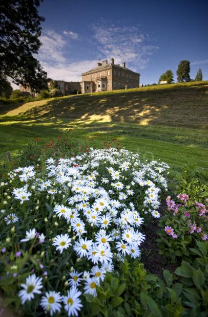 HADDO HOUSE PORTRAIT FROM GARDENS